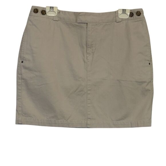 Tommy Hilfiger Khaki Mini Skirt - Picture 1 of 5